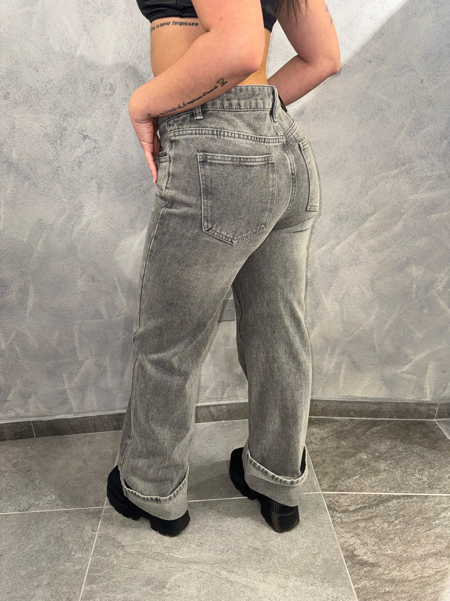 Jeans Donna Grey