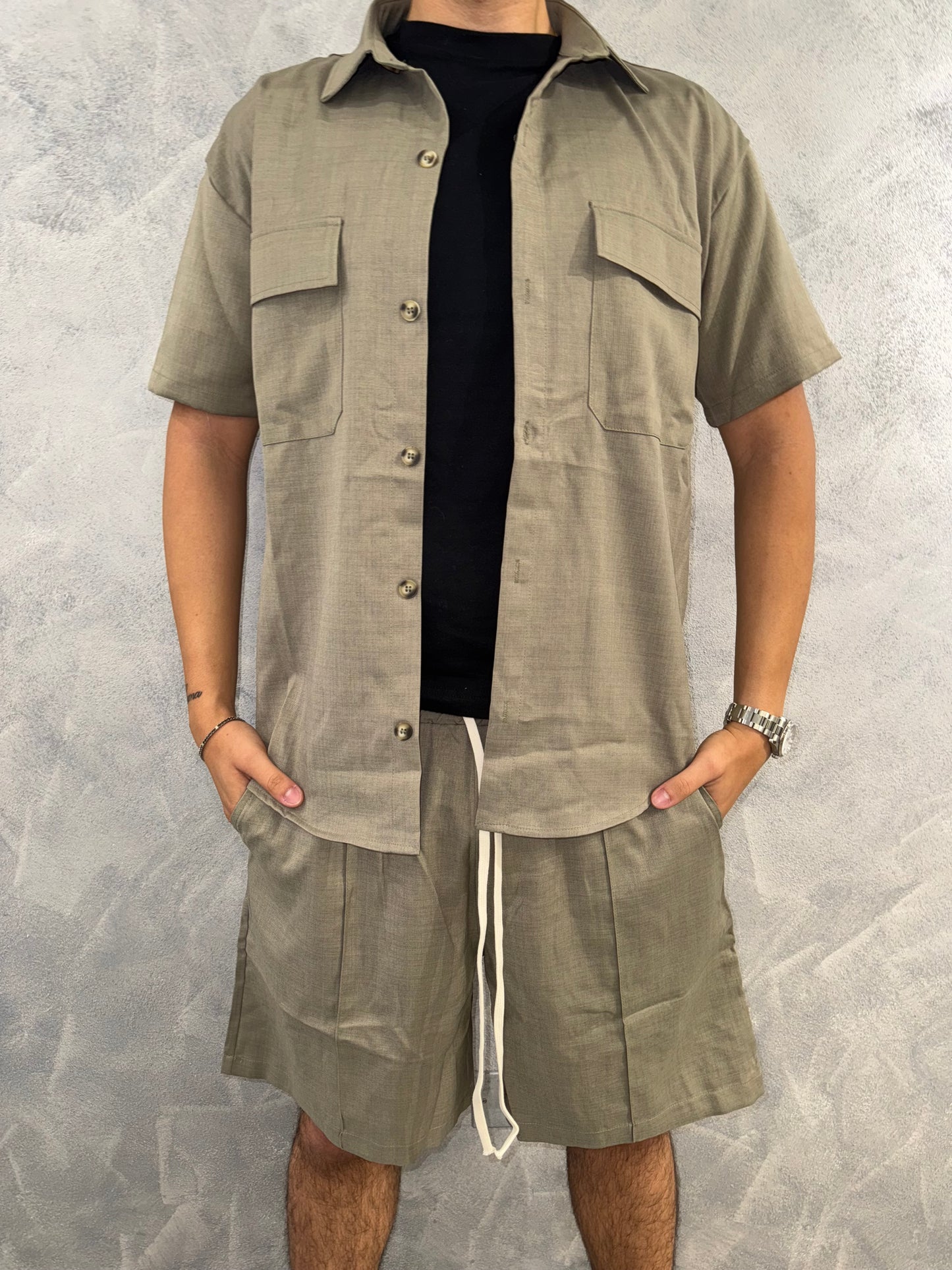 Coordinato verde militare