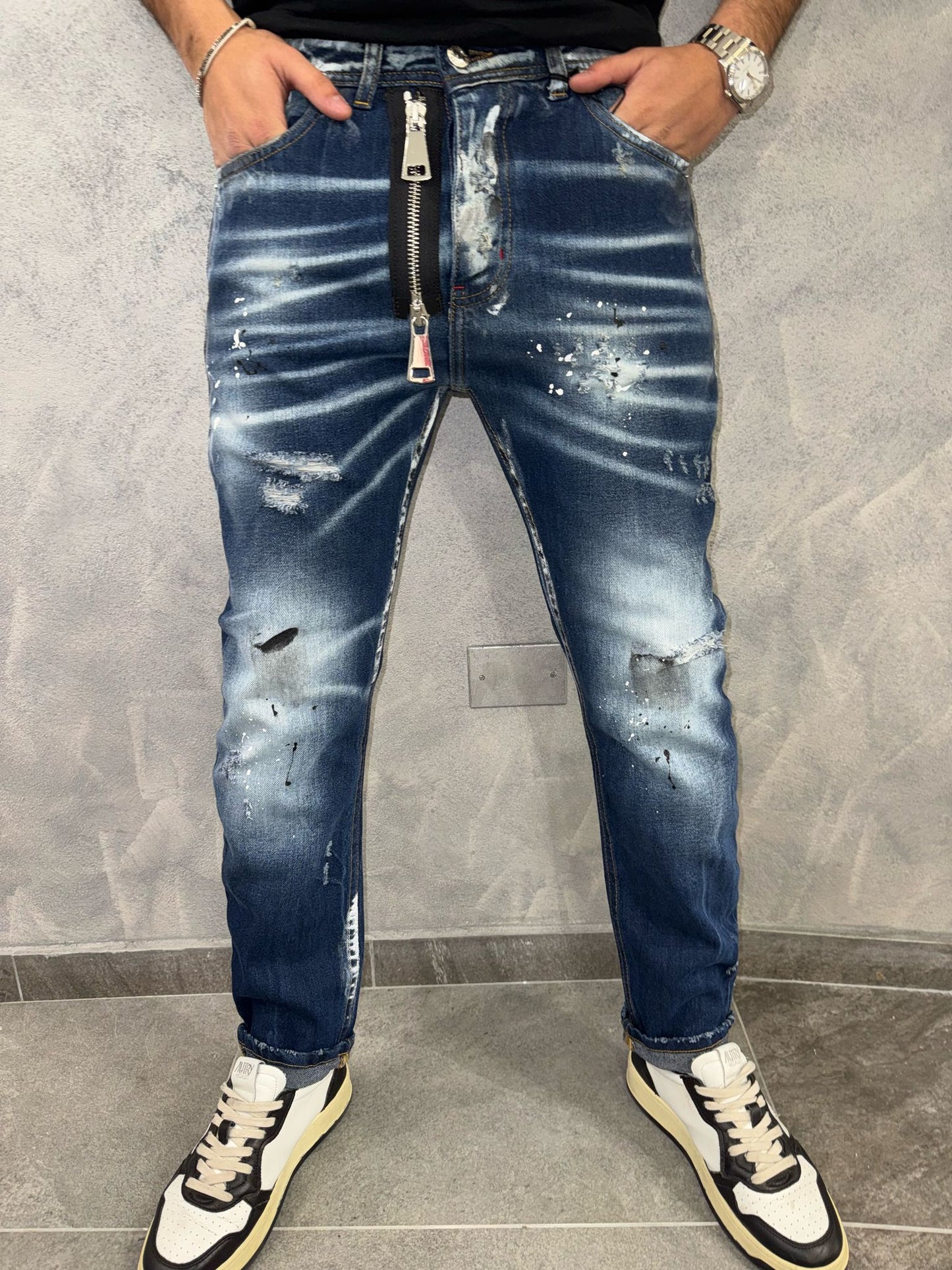 Jeans uomo Steet blu