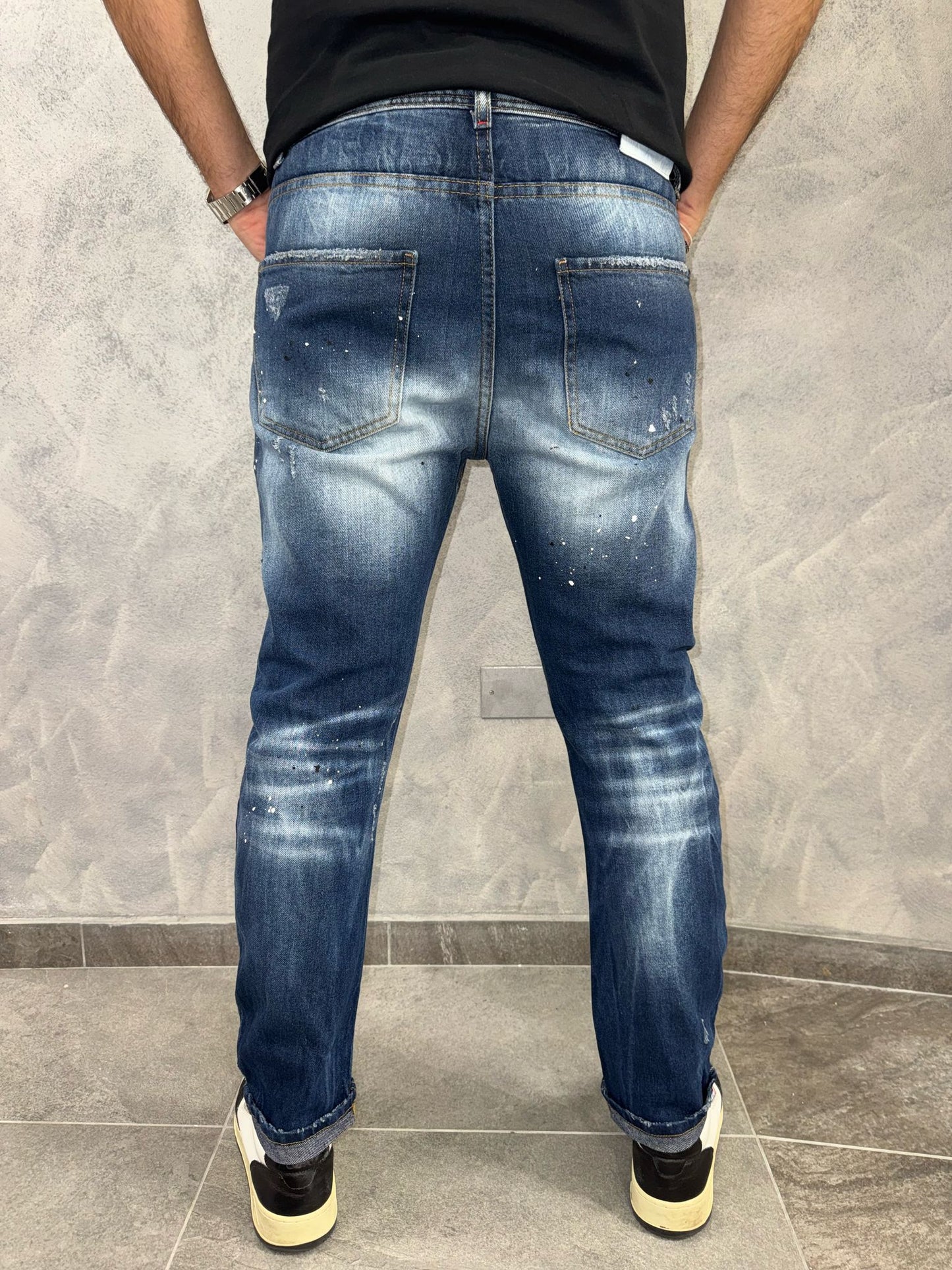 Jeans uomo Steet blu