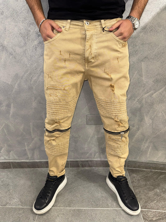 Pantaloni Biker uomo Rich