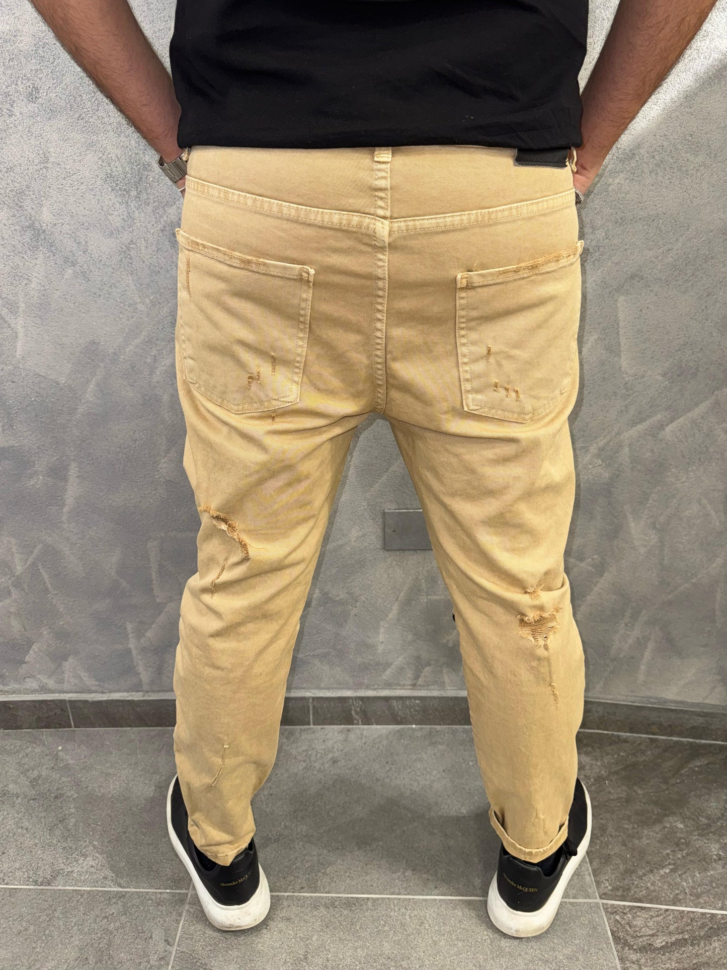 Pantaloni Biker uomo Rich