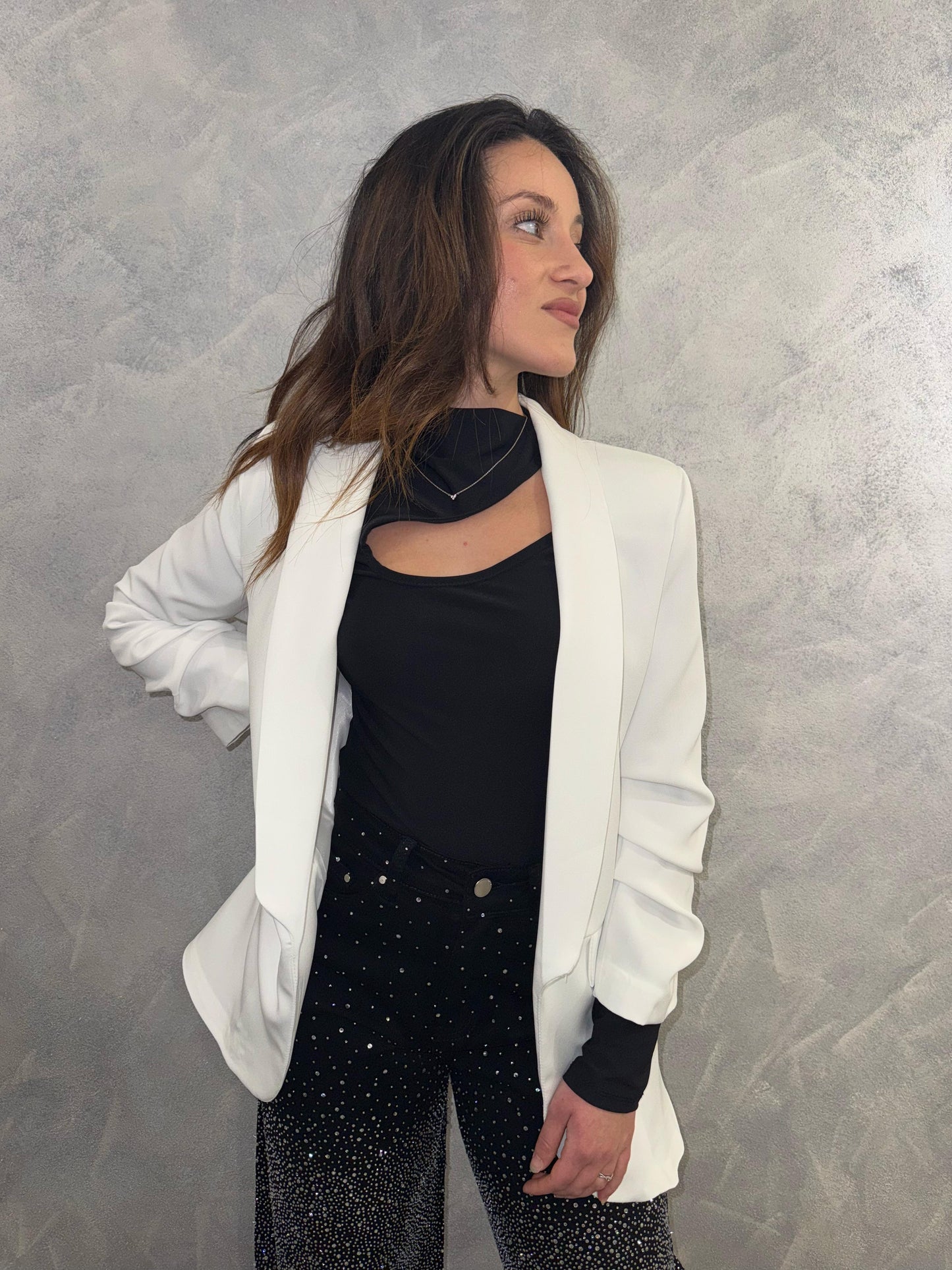 Blazer Donna White