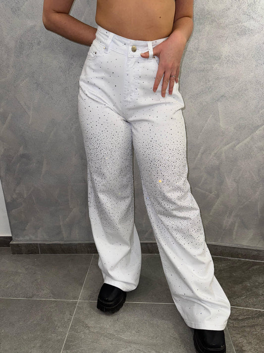 Jeans Donna White Stellar