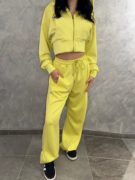Completo Donna Street Giallo
