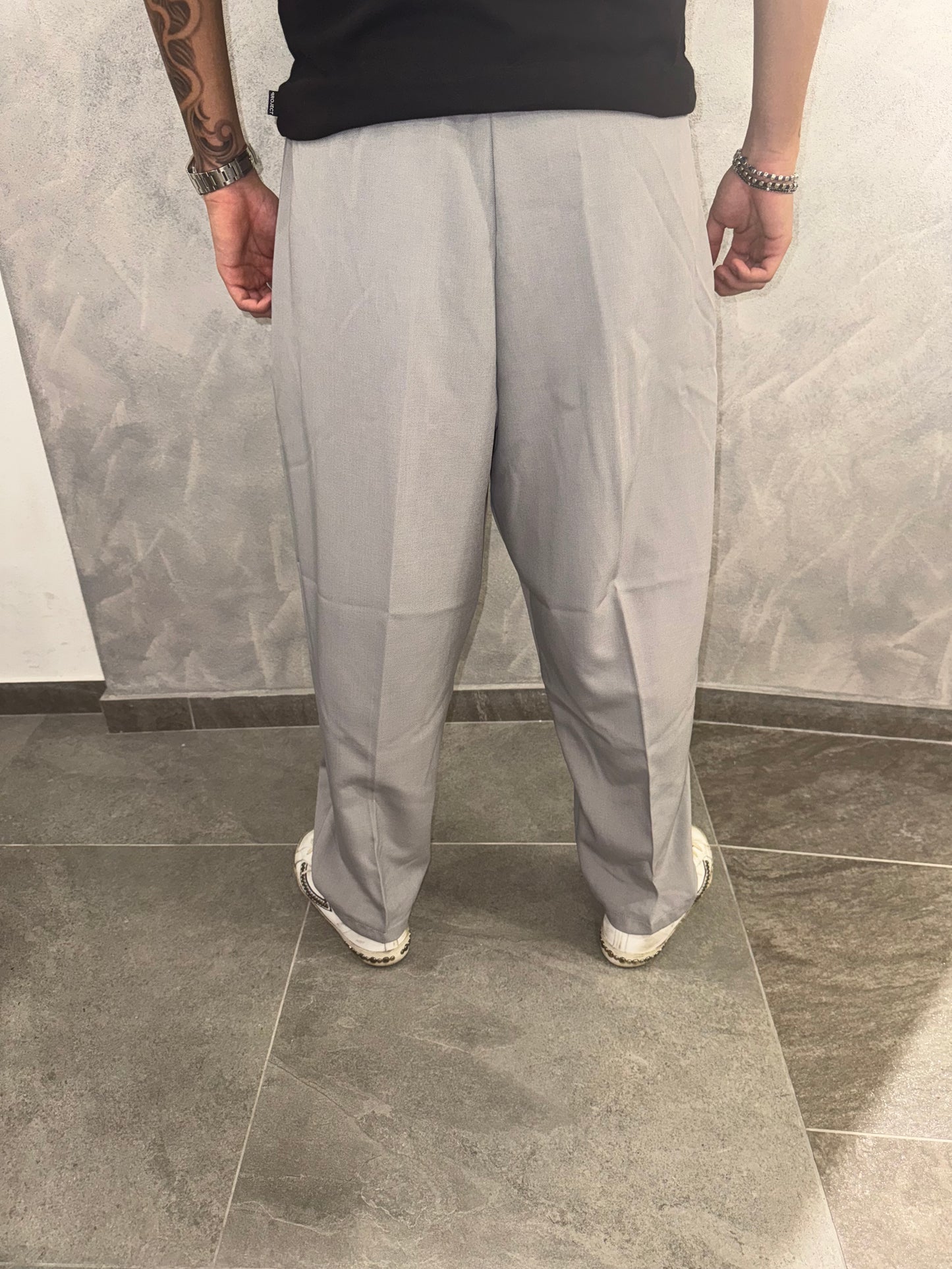 Pantaloni baloon grey