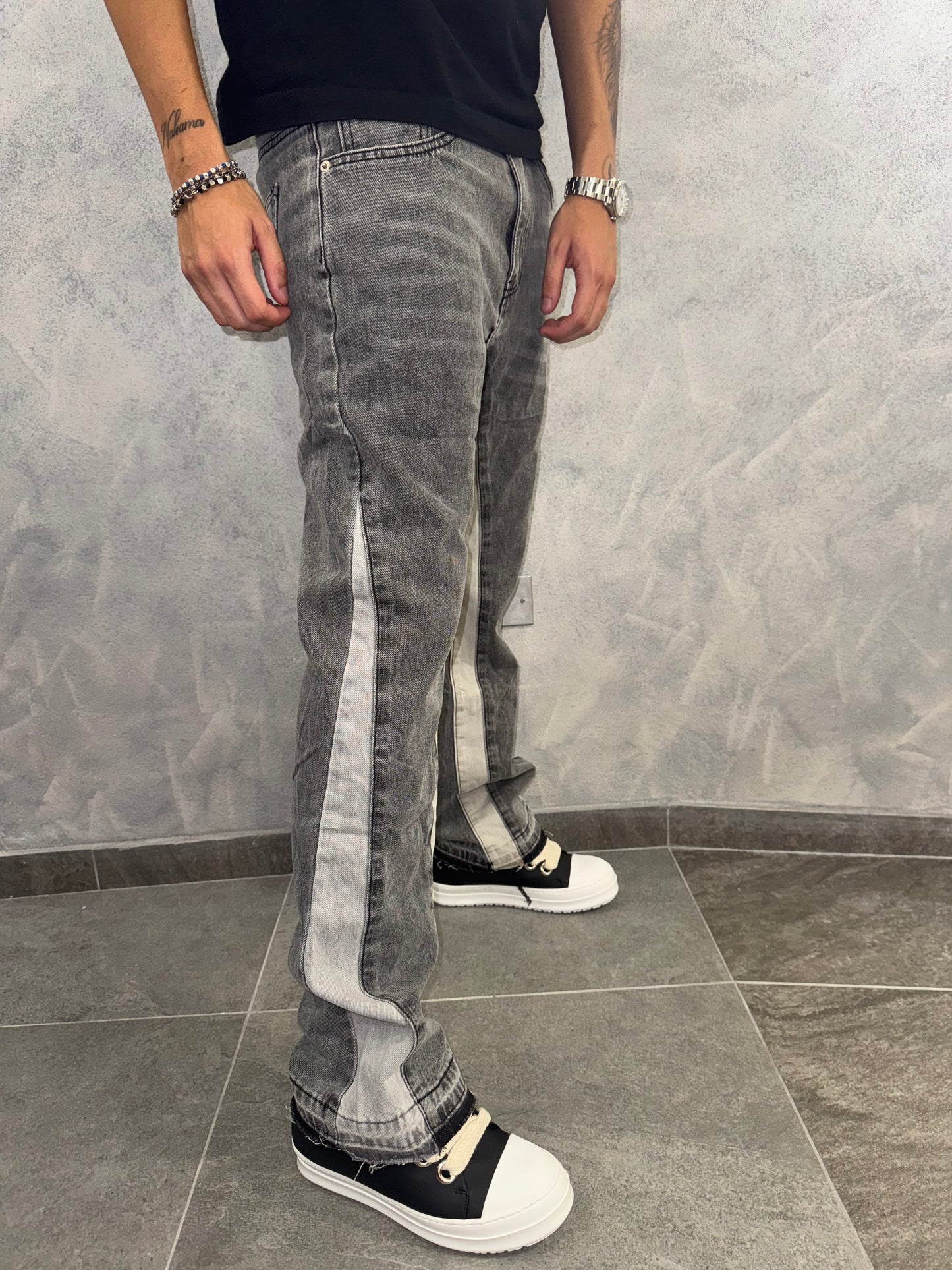 Jeans grey Flare