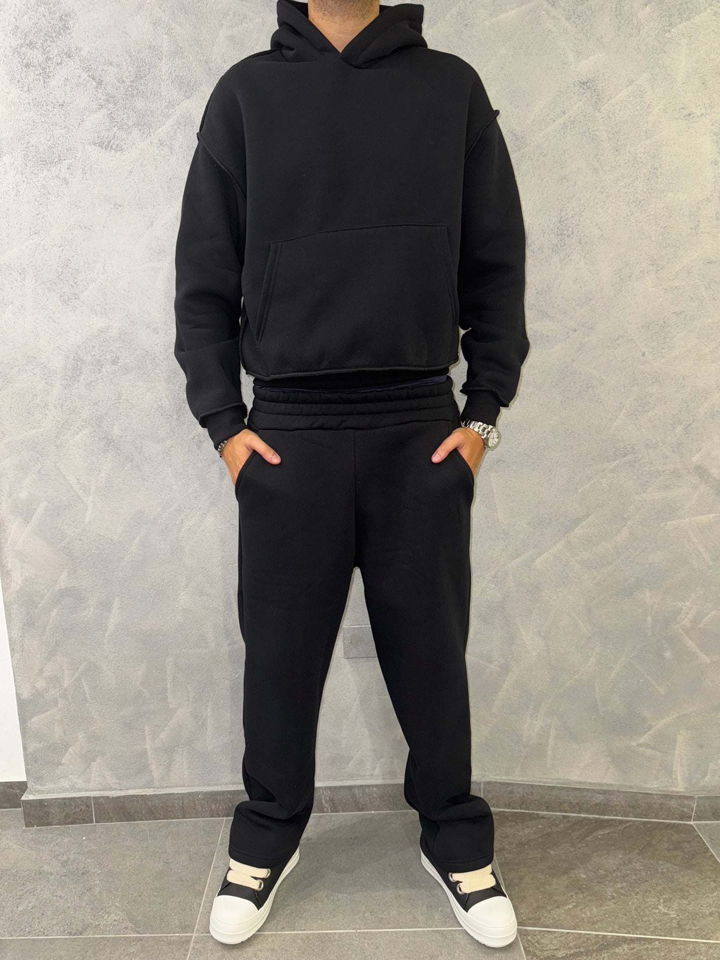 Coordinato tuta black