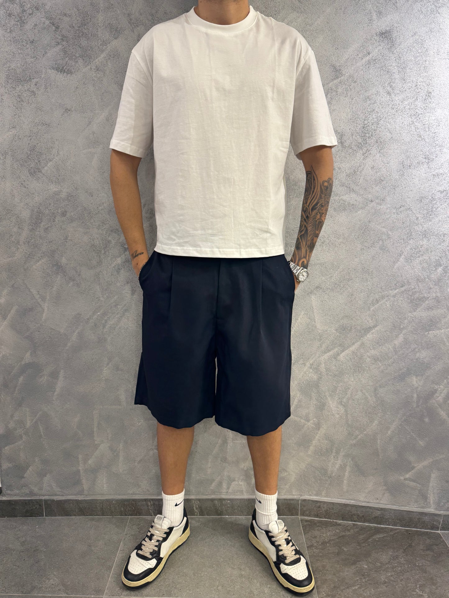Shorts elegant blue