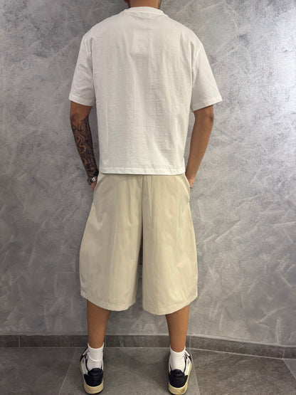 Short baloon beige
