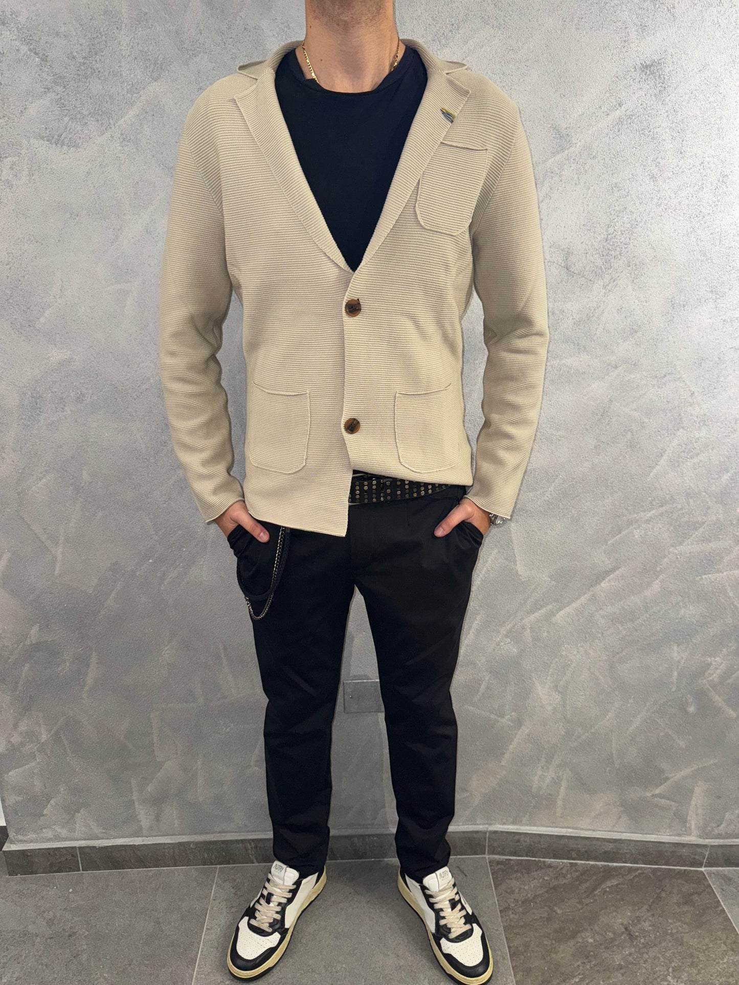 Cardigan beige