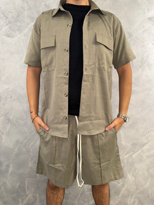 Coordinato verde militare