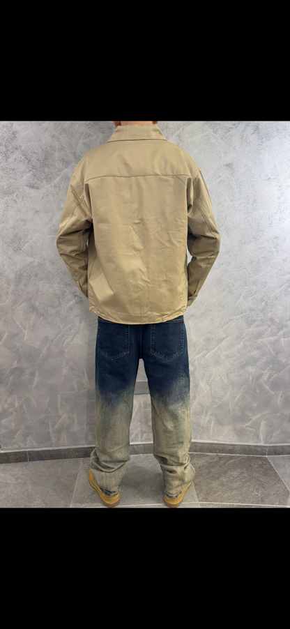 Jeans brillantinato baggy