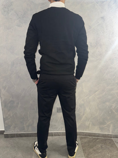 Maglioncino con tasca a quadri