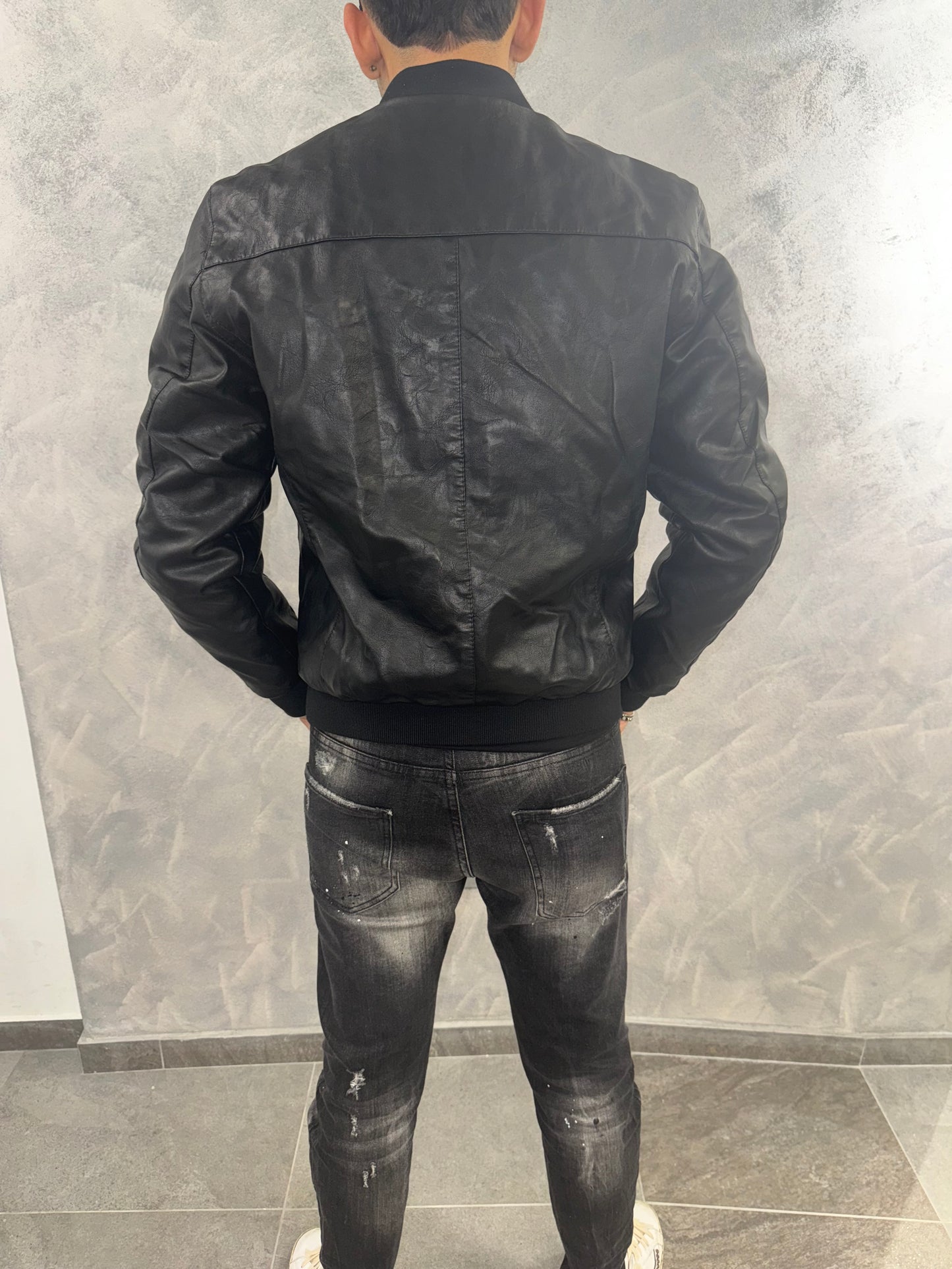 Giacca in pelle