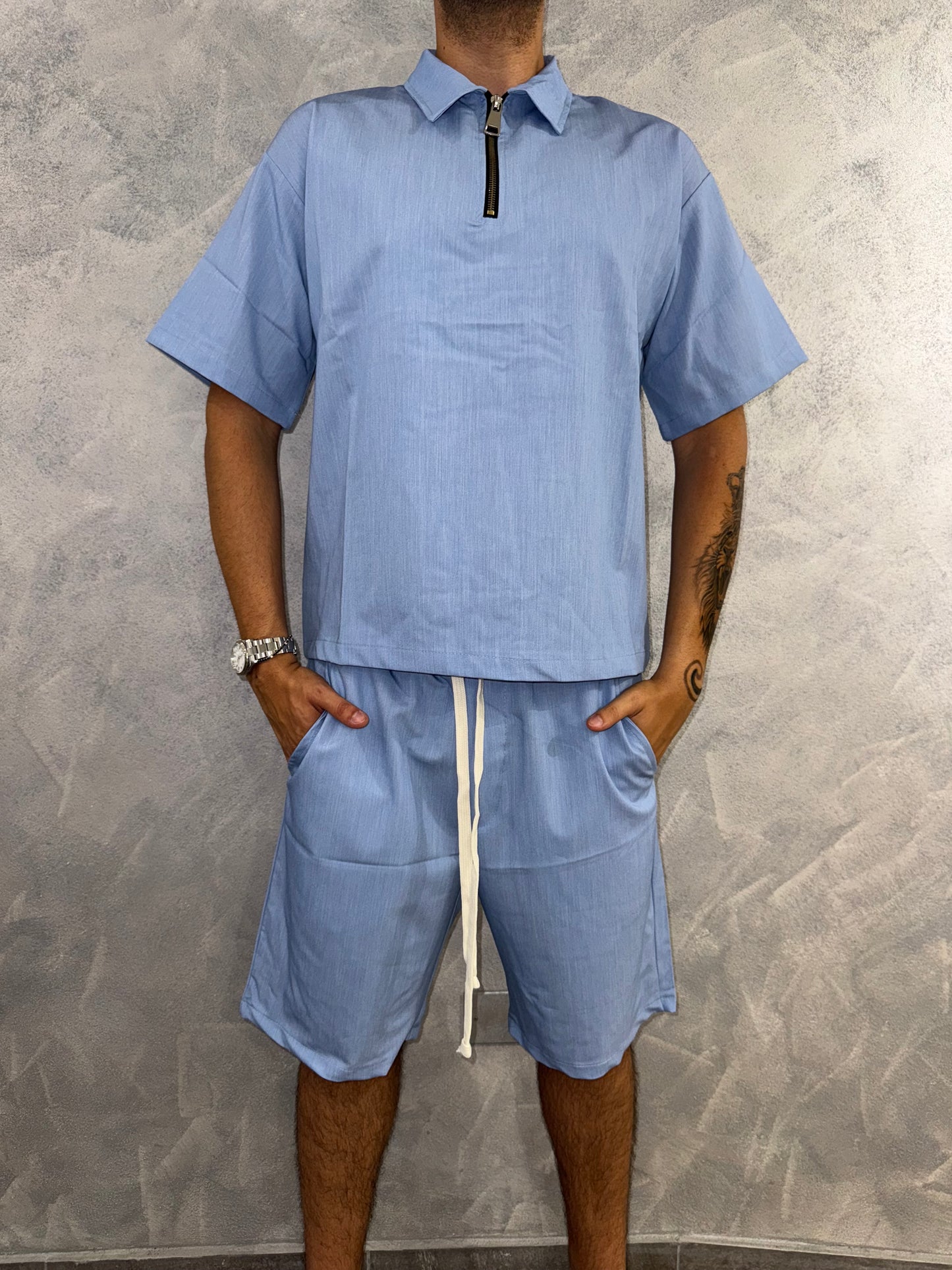 Coordinato Capri light blue