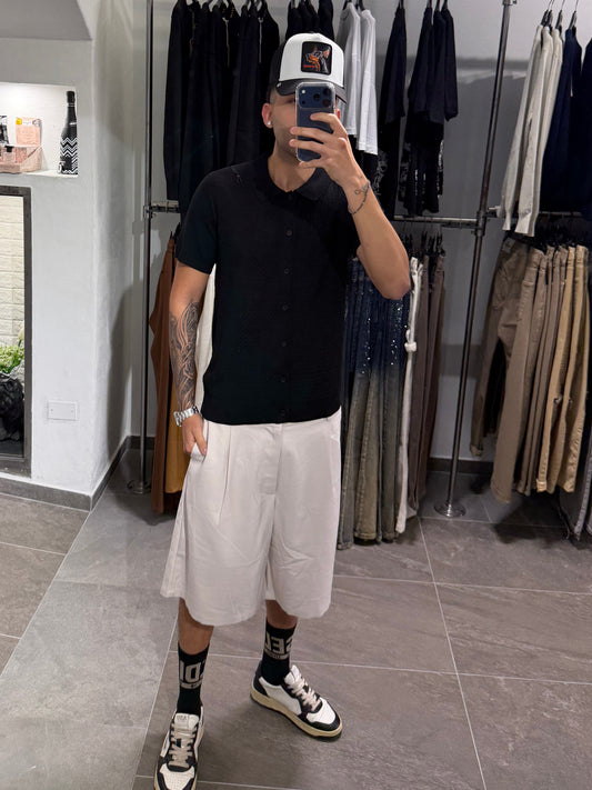 Camicetta in filo black