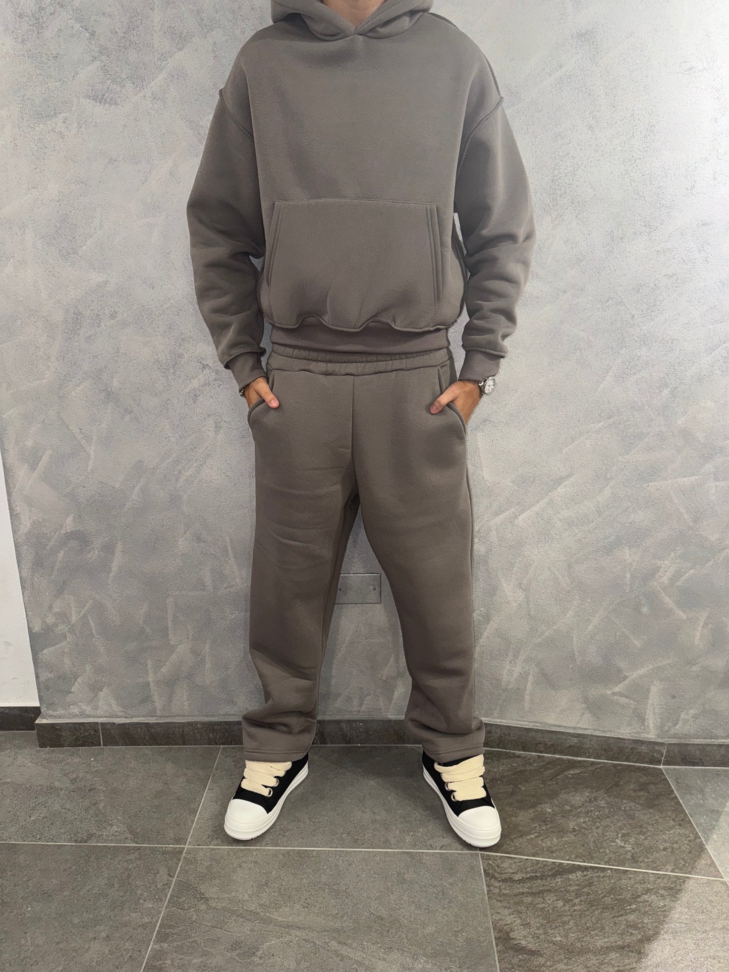 Coordinato tuta piombo